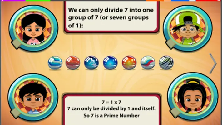 Prime and Composite Numbers android App screenshot 1